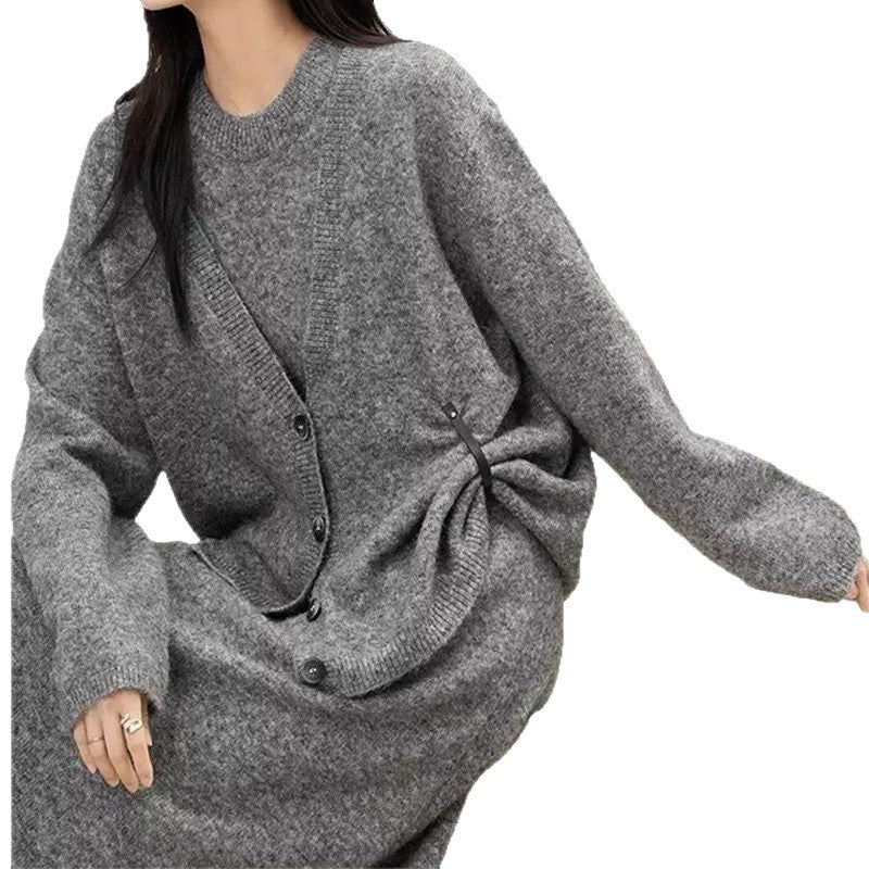 Damen Strickjacke aus hochwertiger Wolle Drune