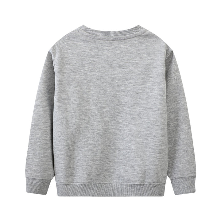 Jungen Sweatshirt mit kreativem Baukran-Design Drune