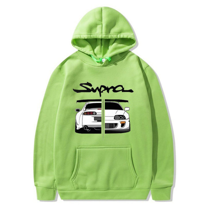 Damen Kapuzenpullover mit einzigartigem Design und bequemen Kängurutaschen Drune
