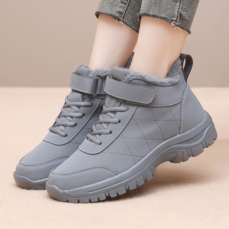 Damen Winterliche Sneaker mit isolierendem Futter und rutschfester Sohle Drune