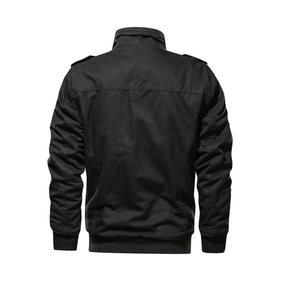 Herren Winterjacke mit funktionalen Taschen und warmem Futter Drune