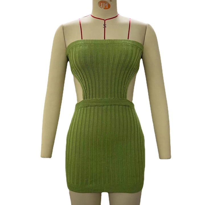 Damen figurbetontes Mini-Kleid mit Cut-Out-Details Drune