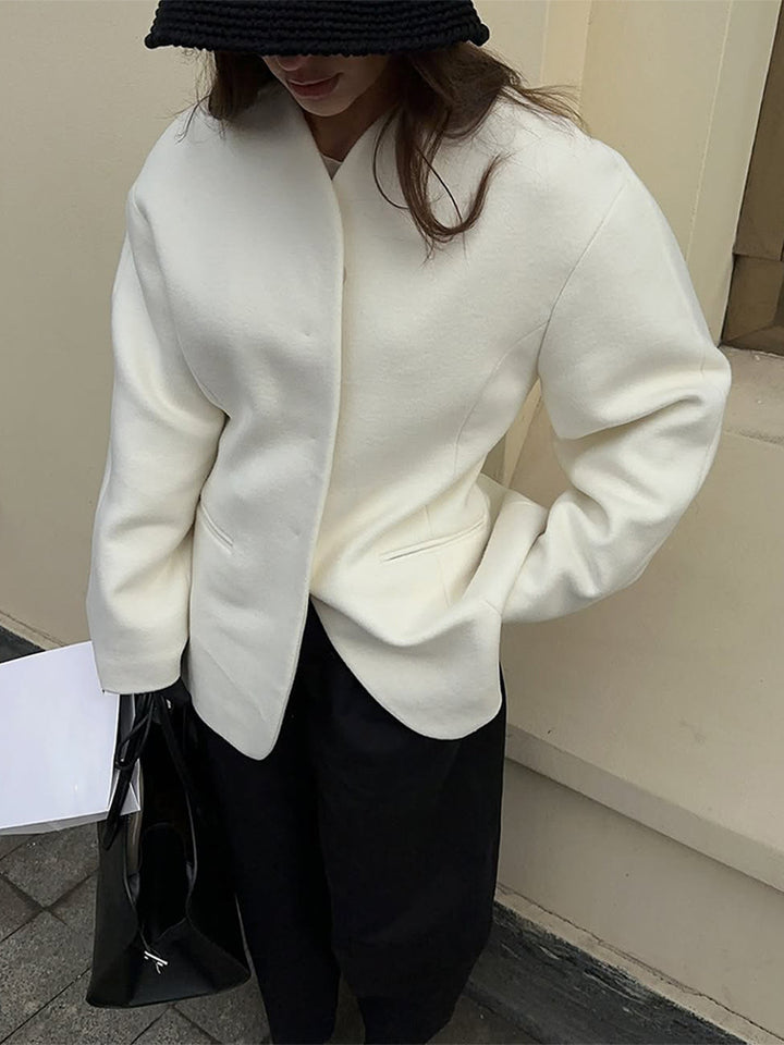 Damen lässiger Blazer aus hochwertigem Material Drune