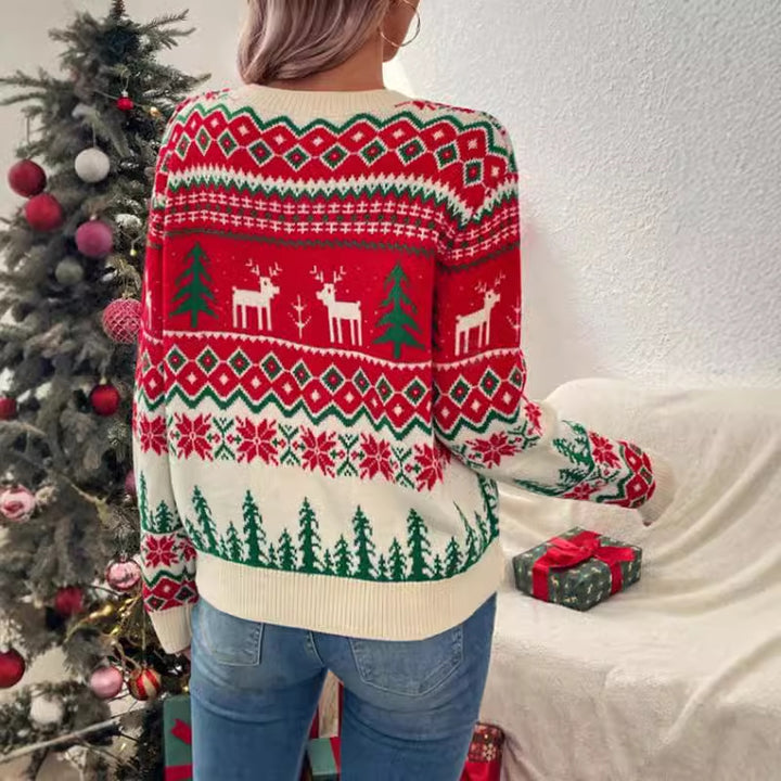 Damen Weihnachts-Pullover Drune