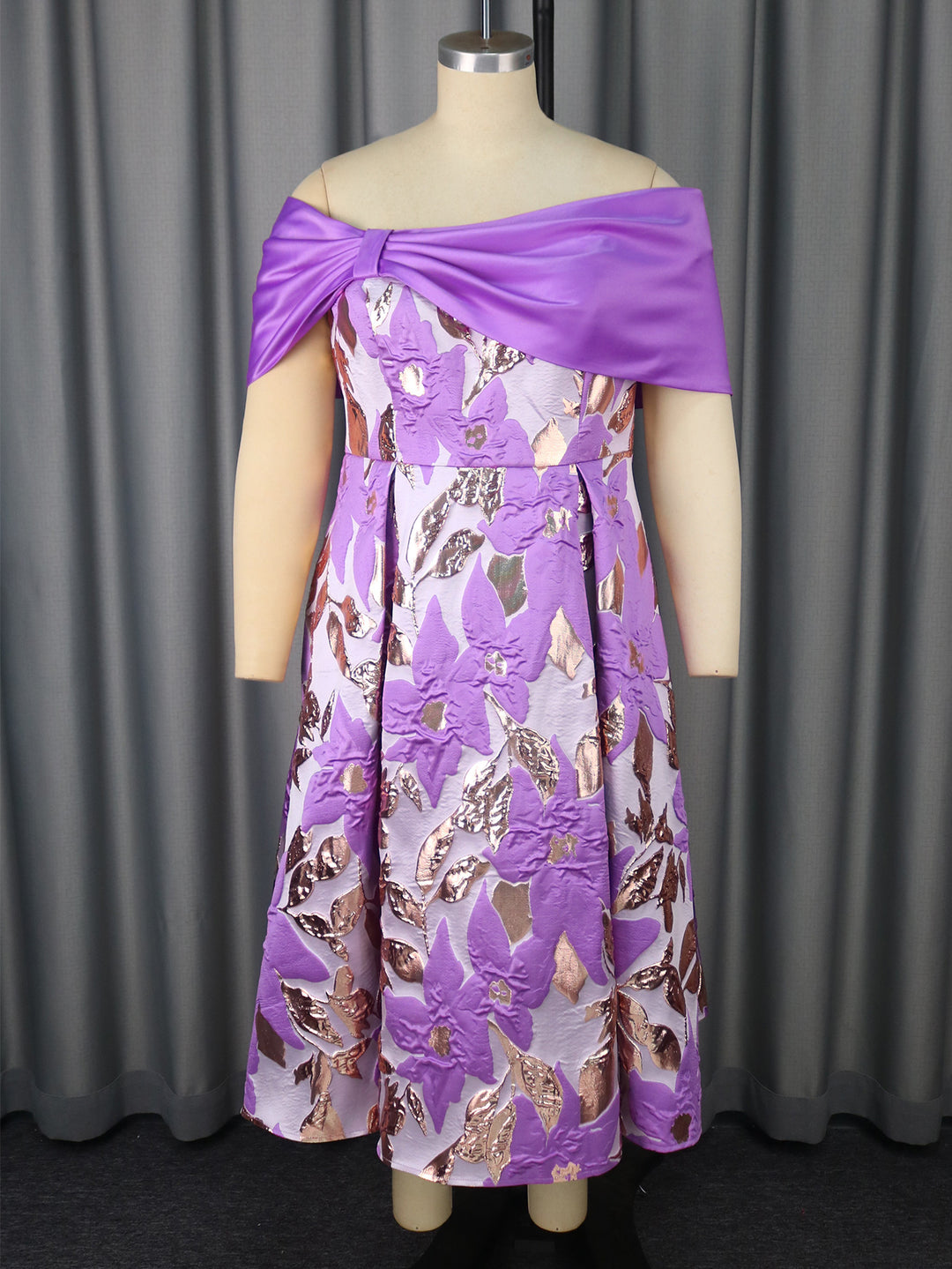 Damen Glamouröses Abendkleid mit Drapierung Drune