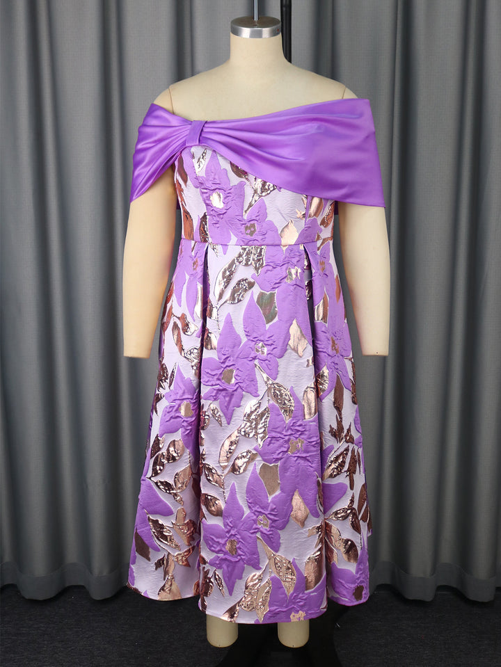 Damen Glamouröses Abendkleid mit Drapierung Drune