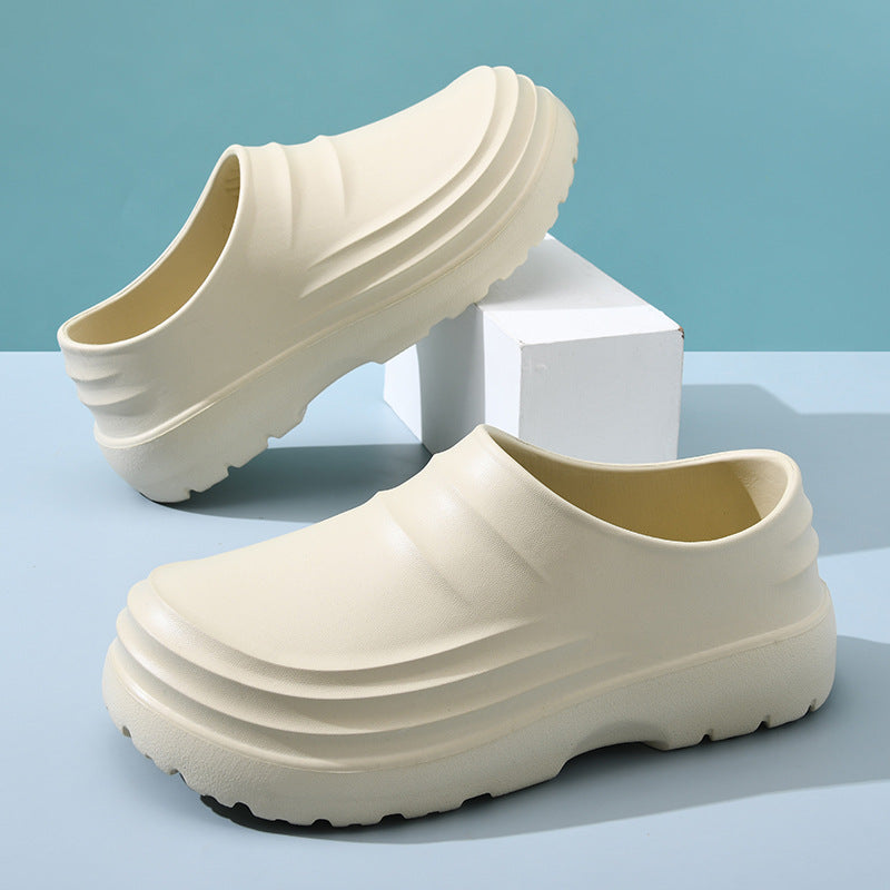 Femme Ergonomische Slip-On Clogs mit Gepolstertem Fußbett Drune