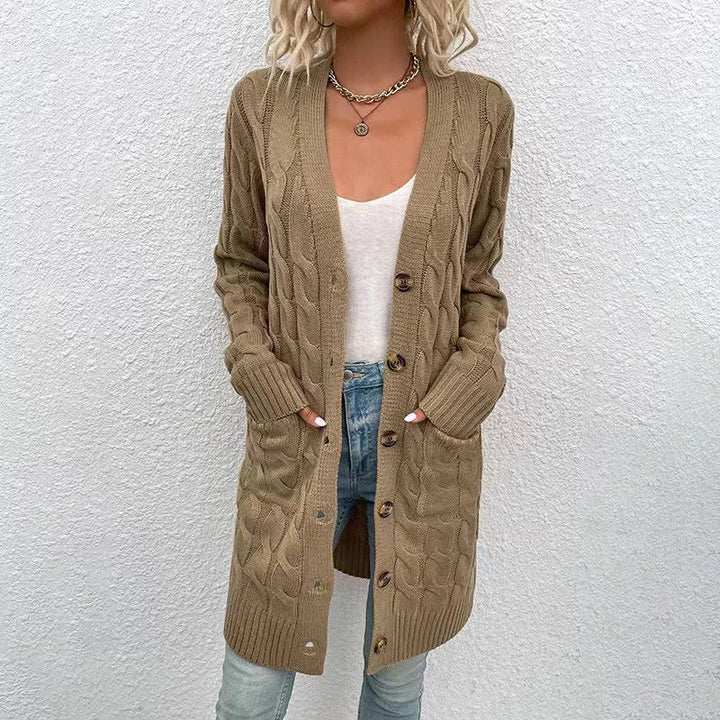 Drune | Klassische und Bequeme Allgemeine Strickjacke