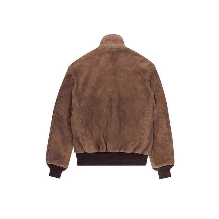 Herren Wildlederjacke mit hochwertiger Verarbeitung und praktischen Taschen Drune