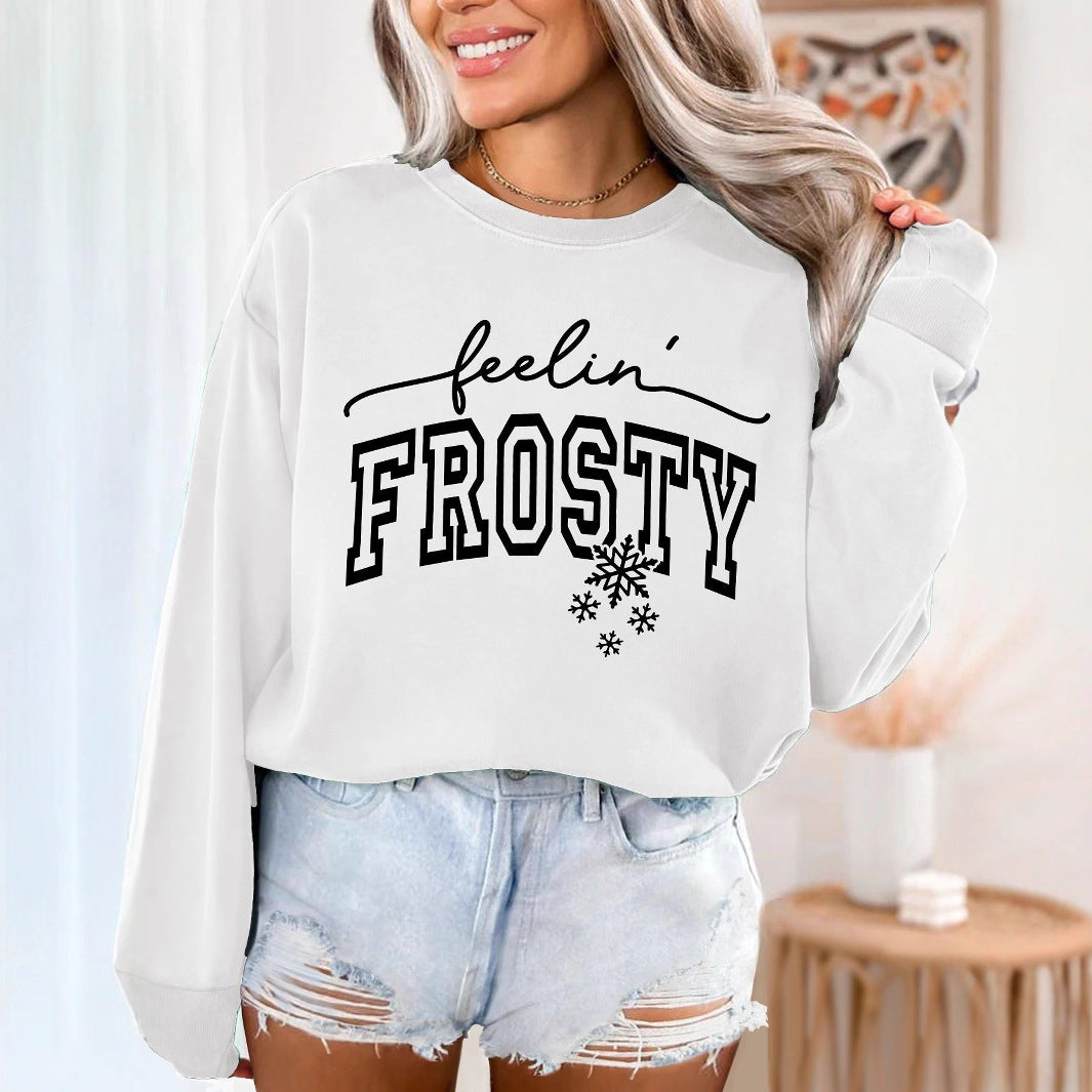 Damen Sweatshirt mit grafischem Aufdruck Drune