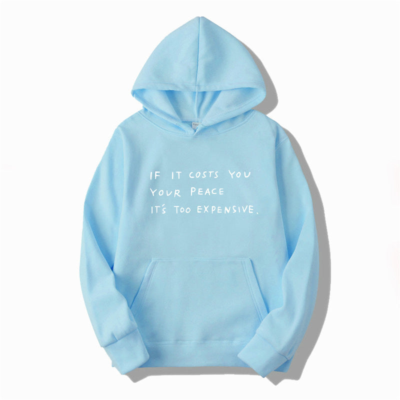 Damen Kapuzensweater mit inspirierendem Spruch und bequemer Passform Drune