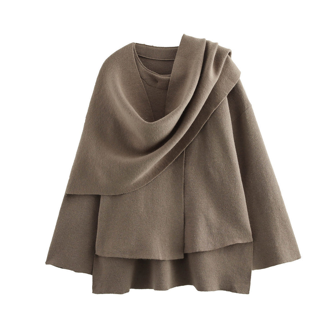 Drune | Jacke mit Schal Bequem und Warm Perfekt für Den Winter