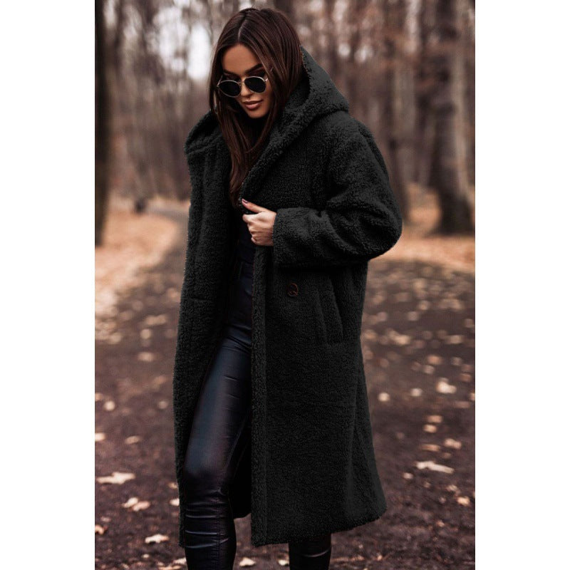 Damen Kuscheliger Oversized-Mantel Drune