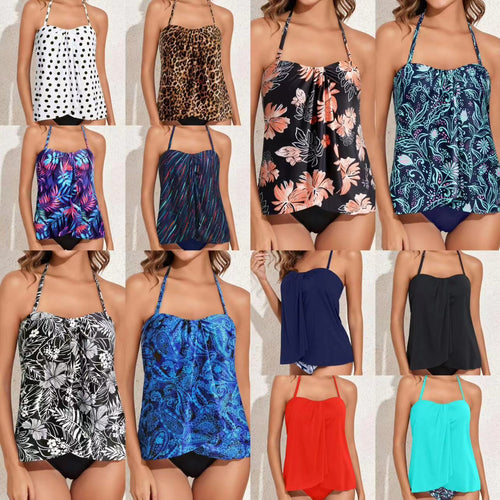 Damen Baderock mit Bandeau-Oberteil Drune
