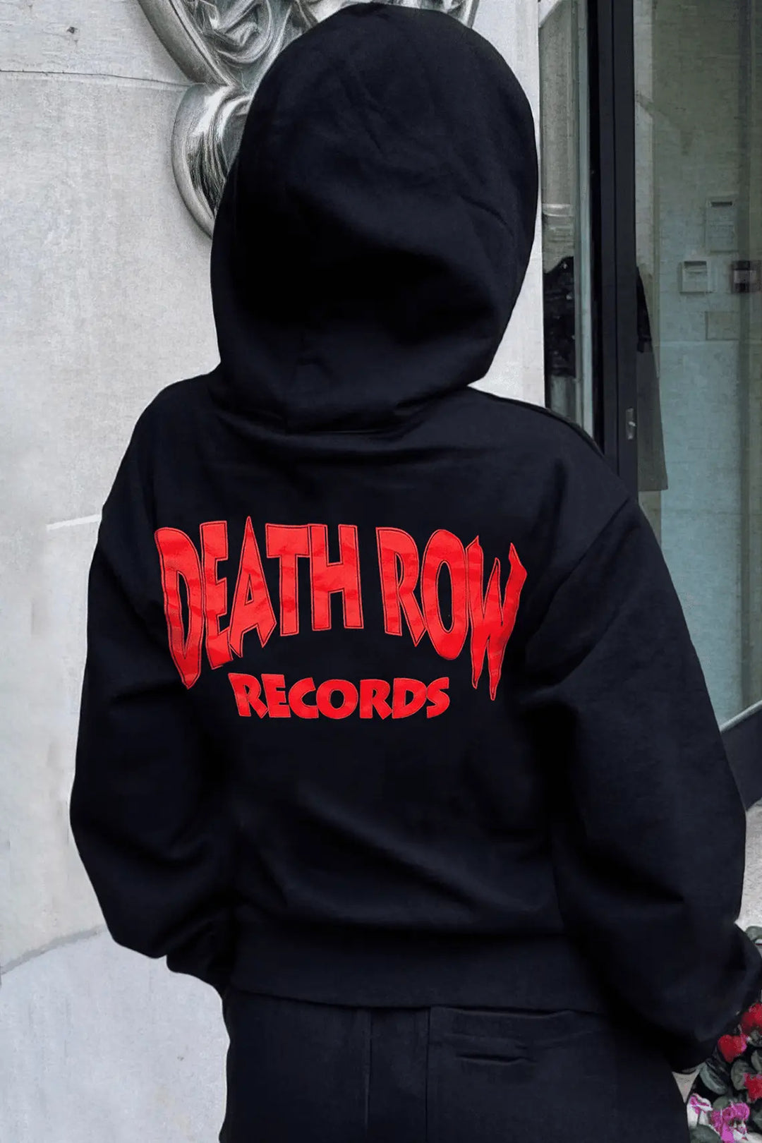 Damen Kapuzenpullover mit auffälligem Grafikdruck Drune