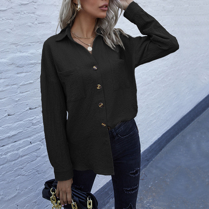 Damen lässige Hemdbluse Drune