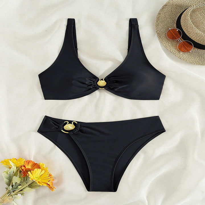 Damen Bikini-Set mit eleganten Muschel-Details Drune