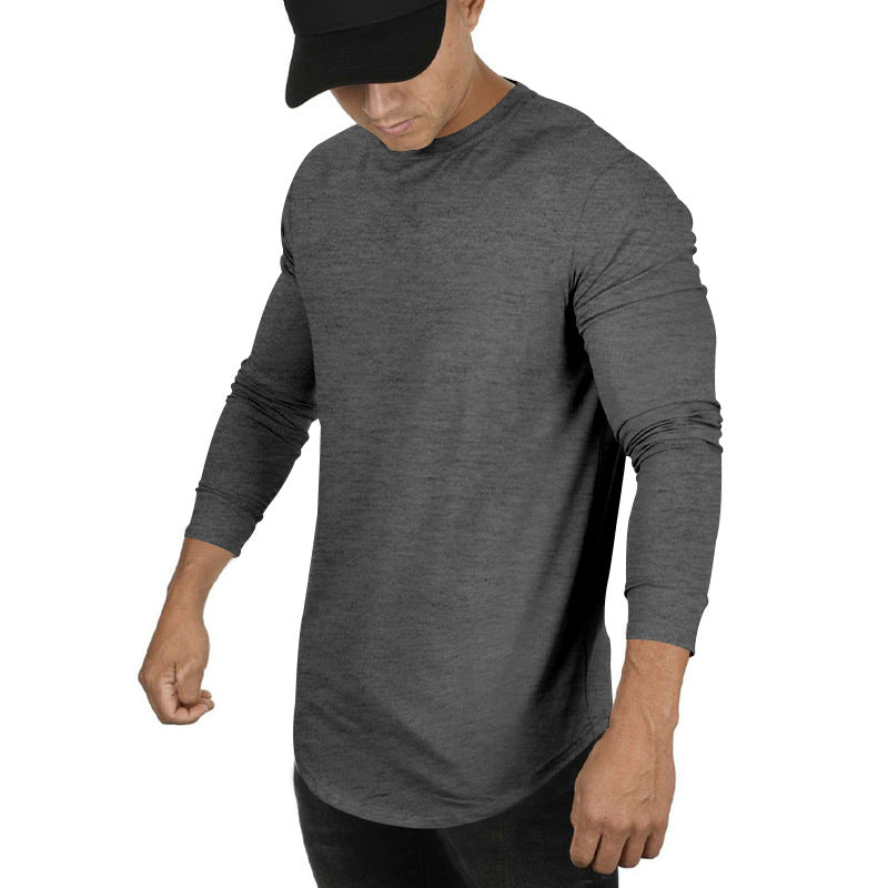 Herren Langarmshirt mit innovativem Schnitt und atmungsaktiver Struktur Drune