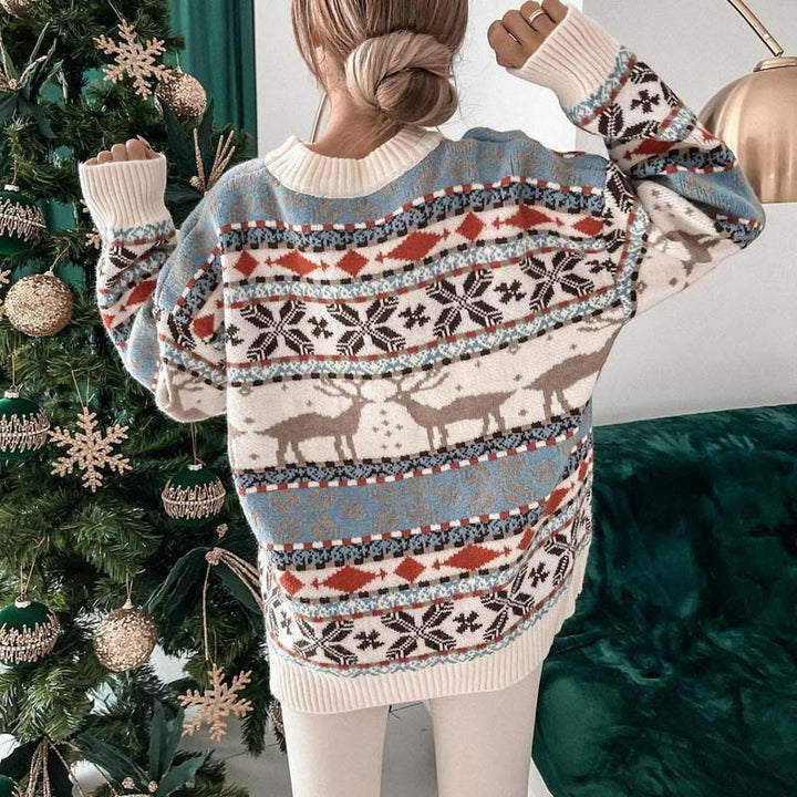 Drune | Weihnachtspulli mit Festlichem Motiv