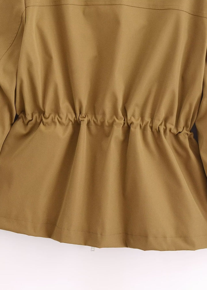 Drune | Chic - Hochkragen Cargo-Jacke