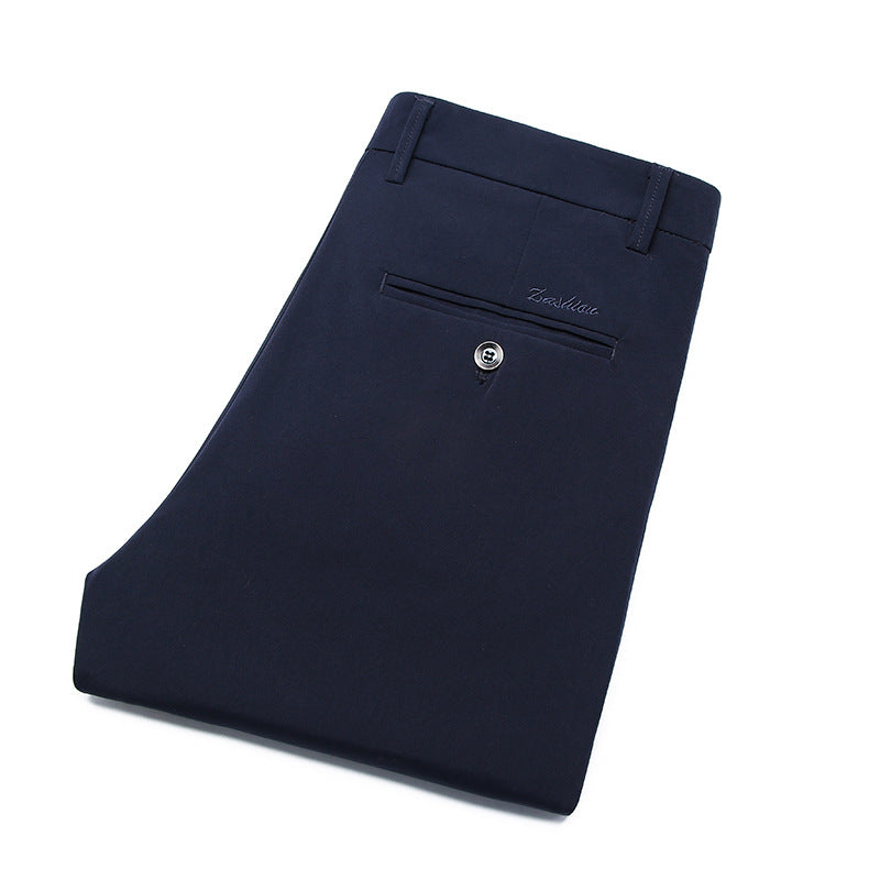 Herren elegante Business-Hose mit schmalem Schnitt und dehnbarem Material Drune