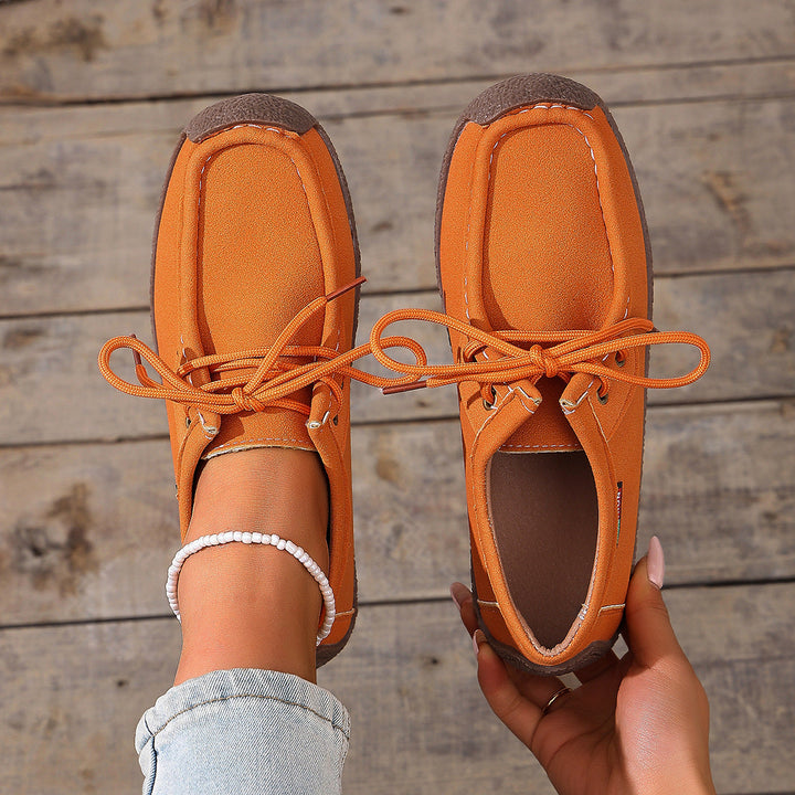 Damen Sneakers im lässigen Design mit komfortabler Schnürung und rutschfester Sohle Drune