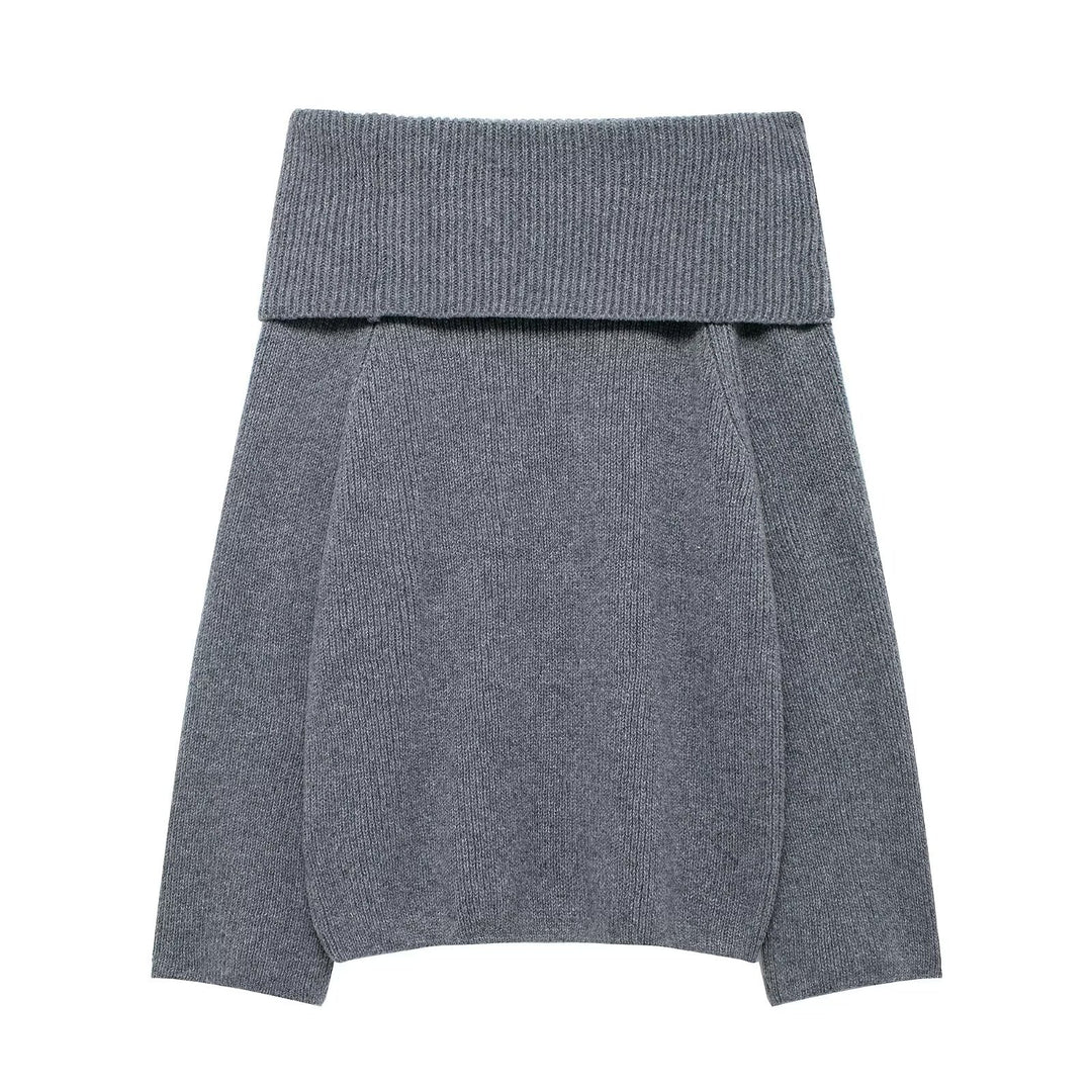 Damen Kuscheliges Strickoberteil Drune