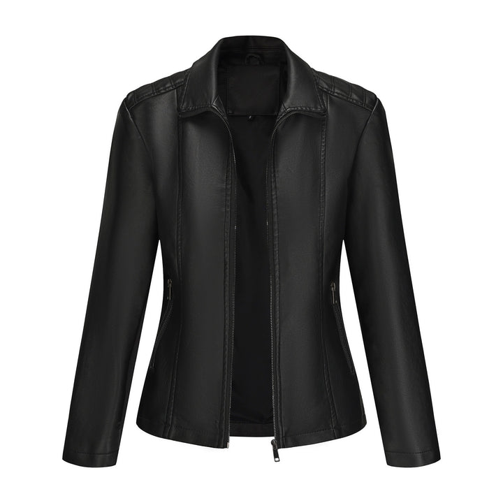 Damen Kunstlederjacke Drune