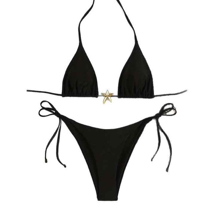 Damen Triangel-Bikini mit eleganter Stern-Applikation Drune
