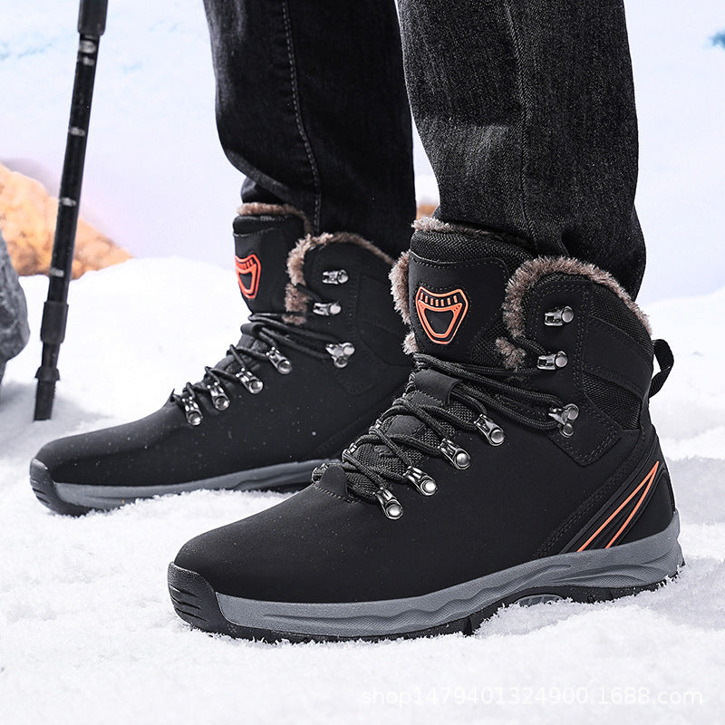 Herren Winterwanderschuhe mit isolierendem Futter und rutschfester Sohle Drune