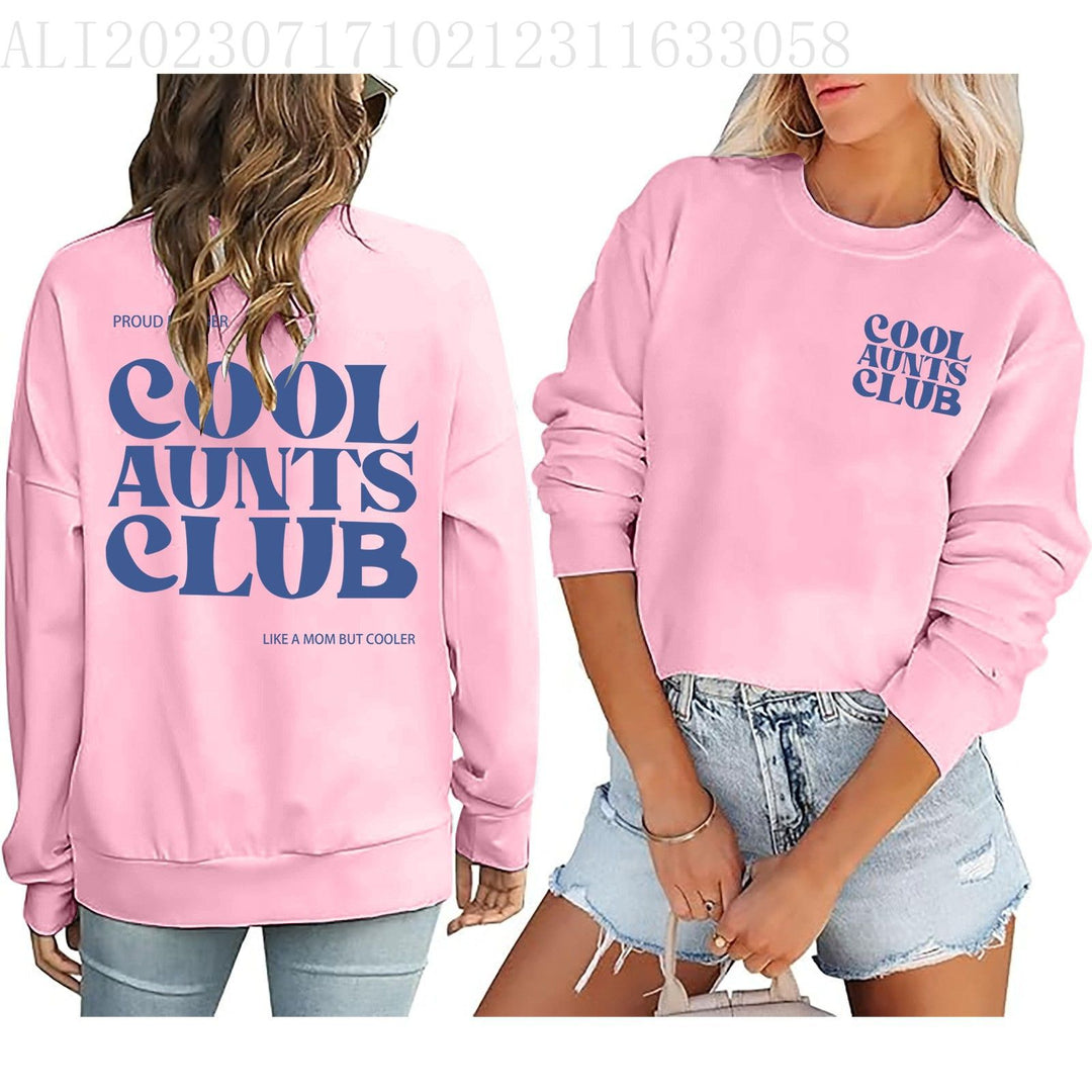 Damen Sweatshirt mit coolem Club-Motiv Drune