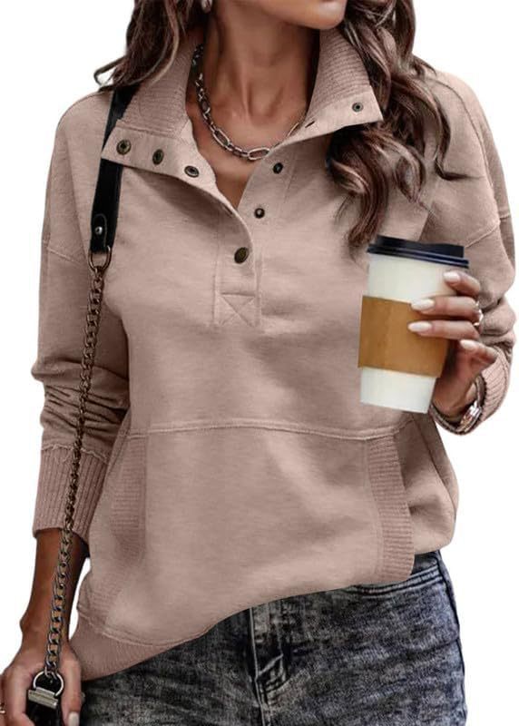 Damen urbaner sportlicher Pullover Drune