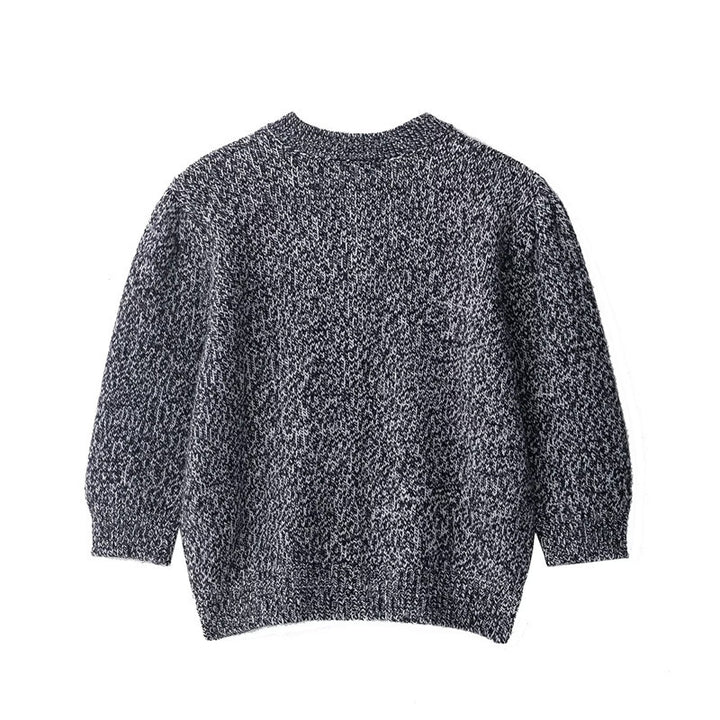 Damen Strickjacke mit innovativem Texturmuster und Knopfleiste Drune