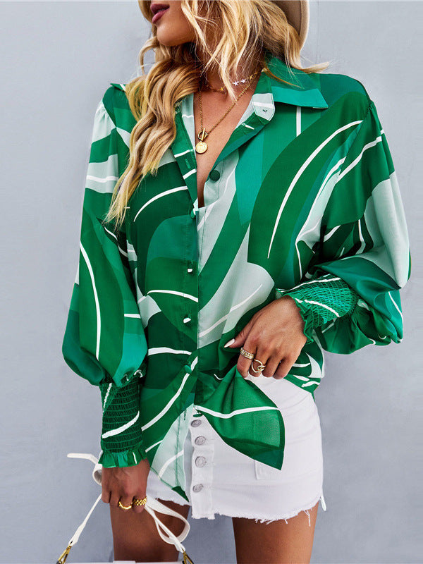 Damen Oversized Karo-Hemd mit Rüschendetails Drune