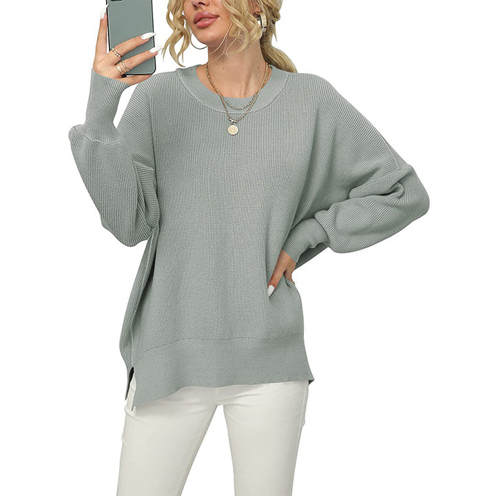 Damen Oversized Strickpullover Drune