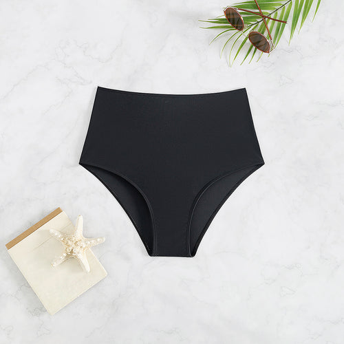 Damen Hochtaillierte Badeshort Drune
