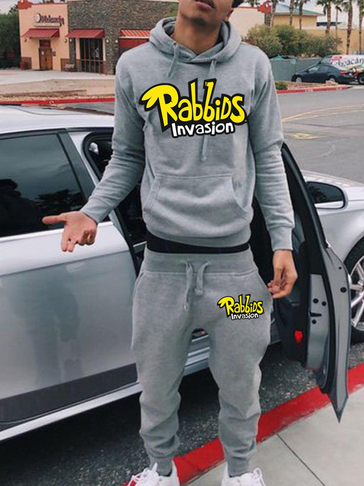 Damen Sweatshirt und Jogginghose Set mit Rabbids Invasion Design Drune
