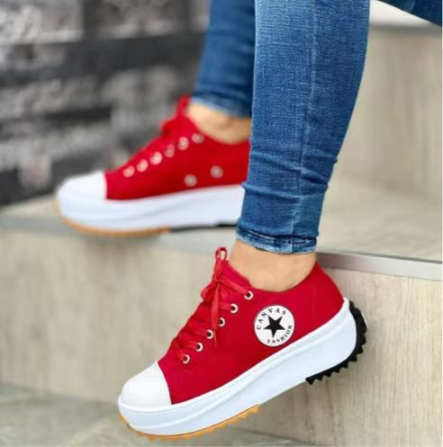 Damen Sneaker mit trendigem Neonprofil und sportlichem Design Drune