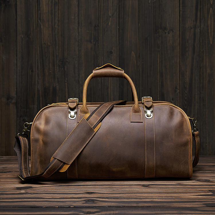 Damen elegante Leder-Reisetasche Drune