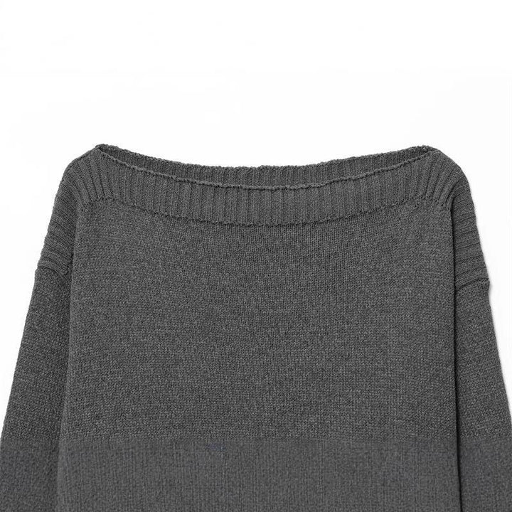 Damen kuscheliger Strickpullover mit weitem Schnitt und eleganten Rippbündchen Drune