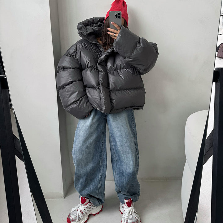 Damen Steppjacke mit voluminösem Schnitt Drune