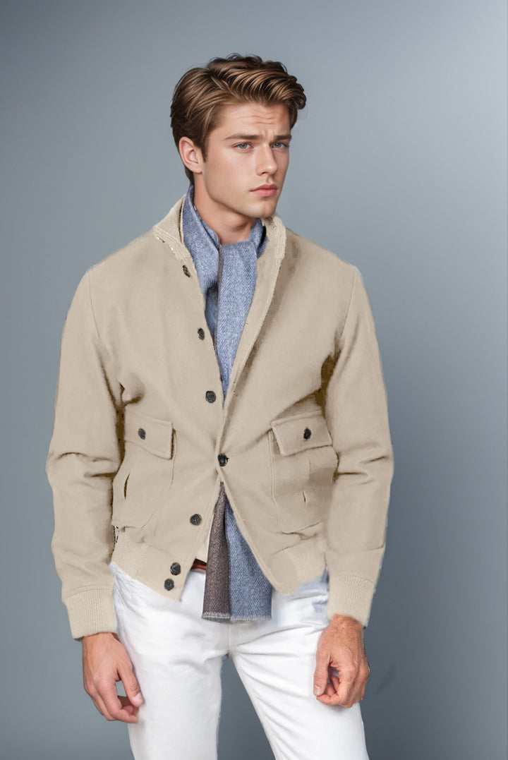 Herren multifunktionale Casual-Jacke mit praktischen Taschen Drune