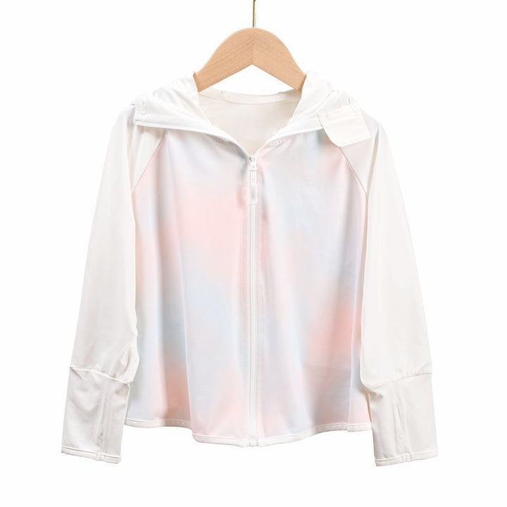 Damen Sportliche Kapuzenjacke Drune