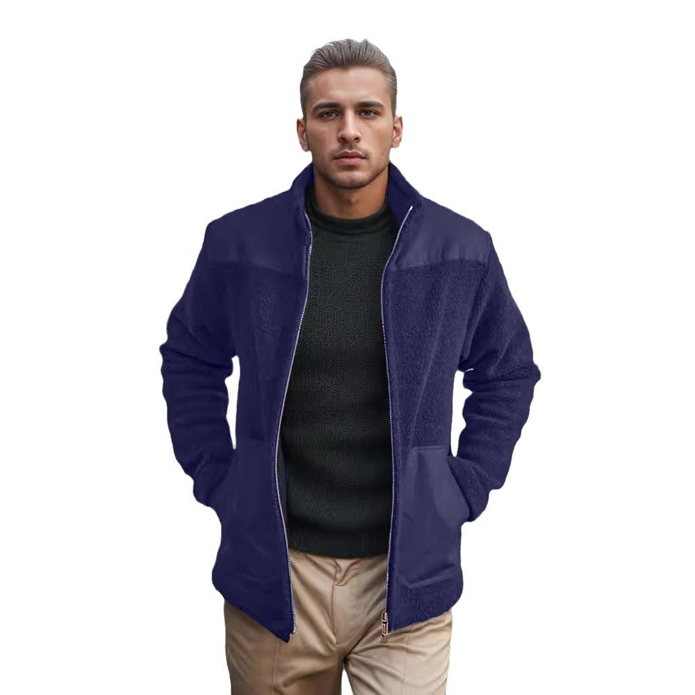Herren Fleecejacke mit hochwertigem Innenfutter und praktischen Reißverschlusstaschen Drune
