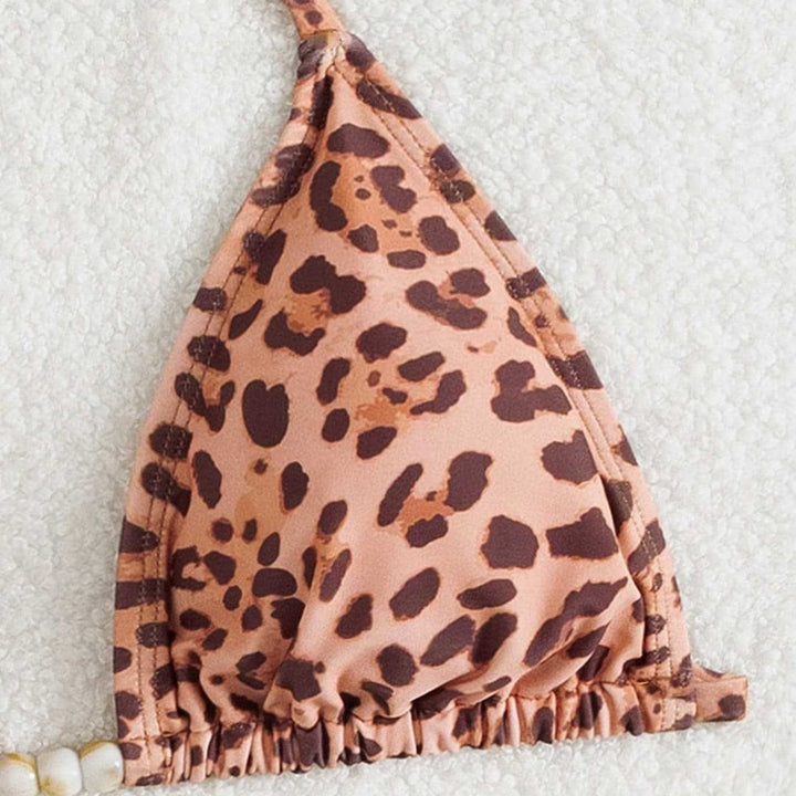 Damen Triangel-Bikini mit seitlichem Slip und verstellbaren Bändern Drune