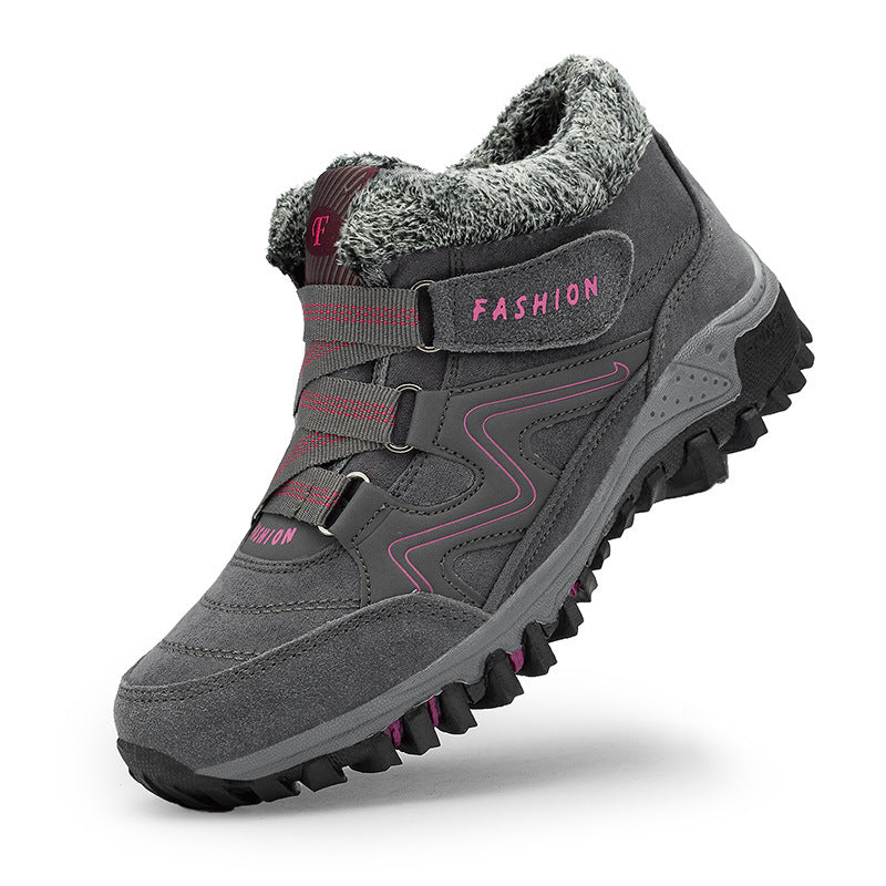 Damen Hochwertige Outdoor-Wanderschuhe mit isoliertem Futter und rutschfester Sohle Drune