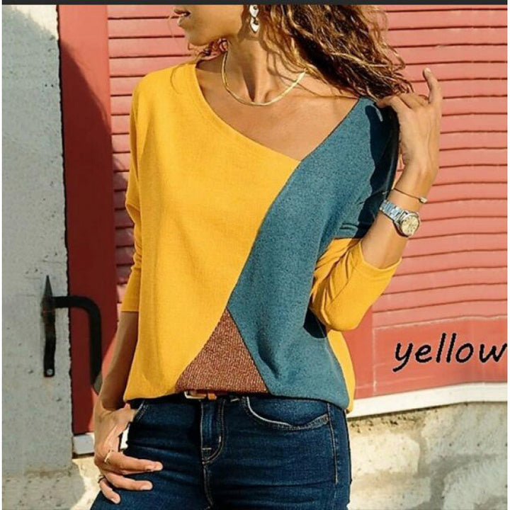 Damen Lässiger Pullover mit modischem Detailmix Drune