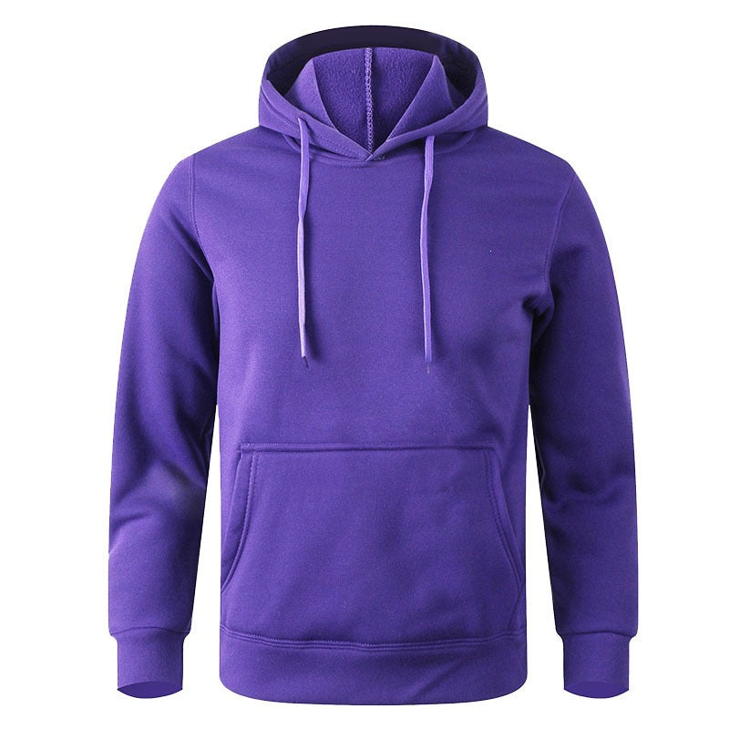 Unisex nan Heavyweight-Kapuzenpullover mit doppelt vernähter Kängurutasche, verstärkten Nähten und weichem Fleece-Innenfutter Drune