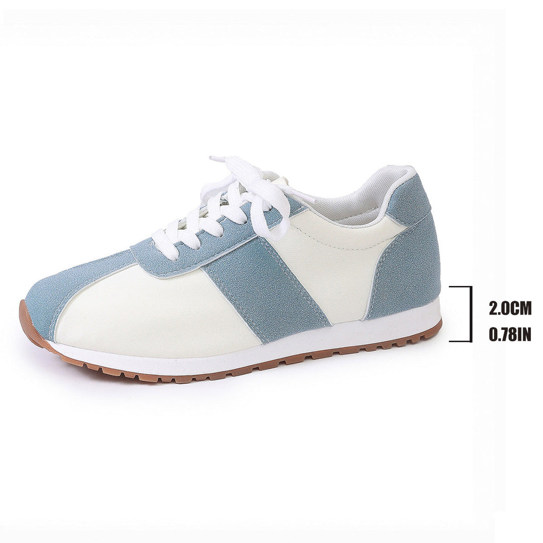 Damen Sportliche Freizeit Sneakers mit strapazierfähigem Obermaterial und rutschfester Sohle Drune