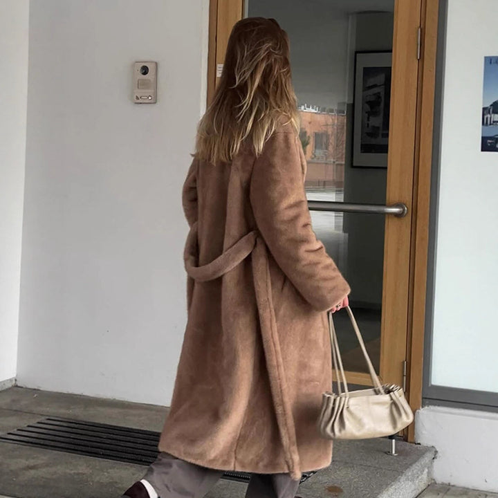Damen kuscheliger und eleganter Mantel Drune